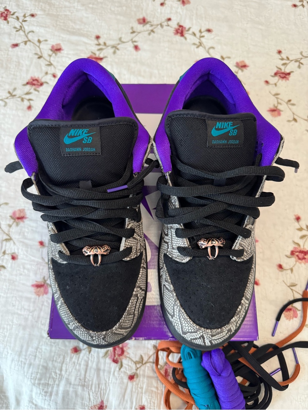 Nike sb dunk low pro Dashawn Jordan sz 11.5 - Picture 5 of 6